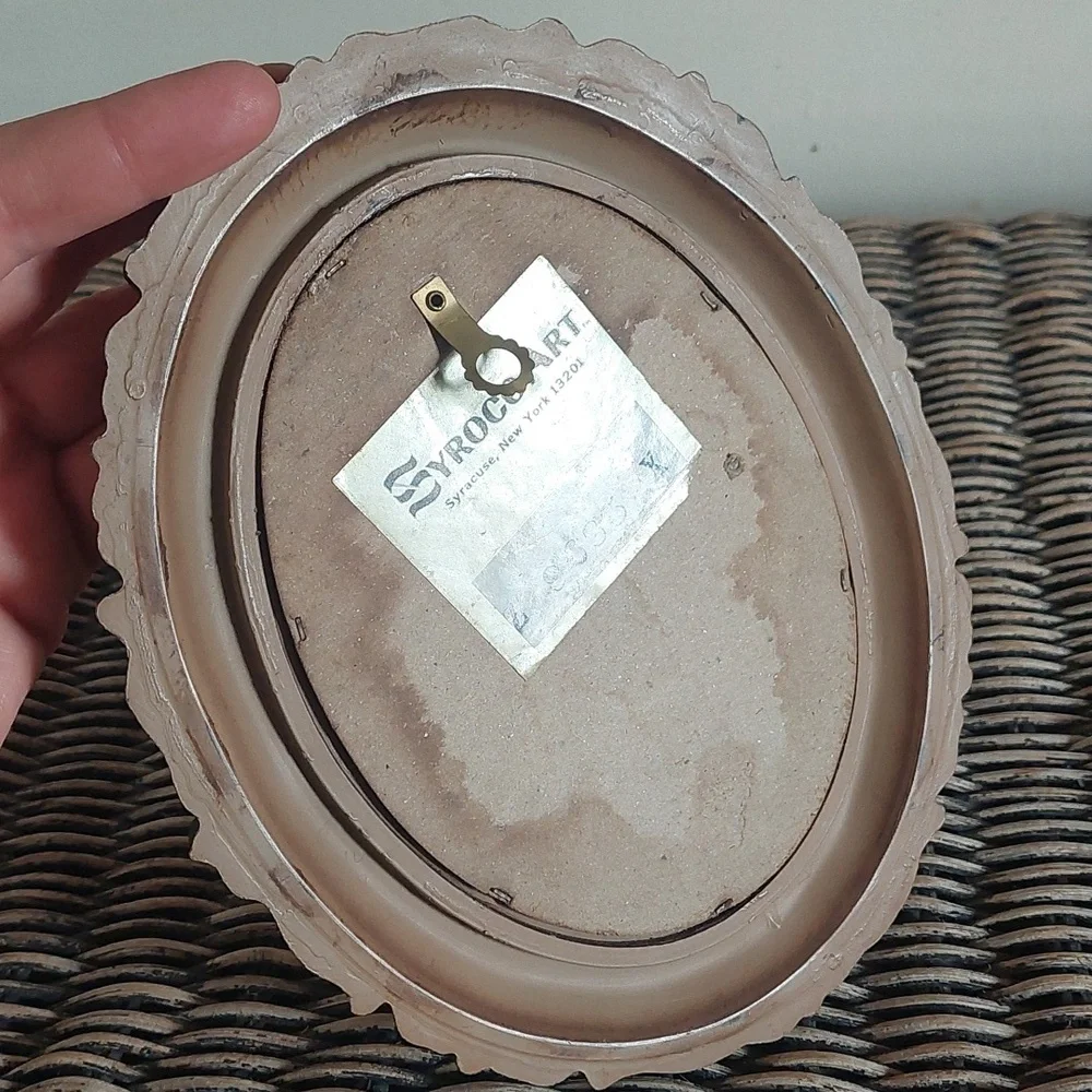 Vintage Syroco Art Mirror